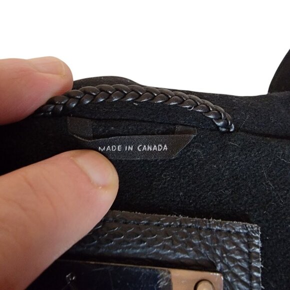 Mackage Wool & Leather Trim Coat – Size M - Picture 11 of 11